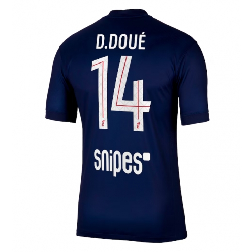 Billige Fotballdrakt Paris Saint-Germain Desire Doue #14 Replika Hjemmedrakt 2025-26 Kortermet Billige Fotballdrakt Paris Saint-Germain Desire Doue #14 Replika Hjemmedrakt 2025-26 Kortermet